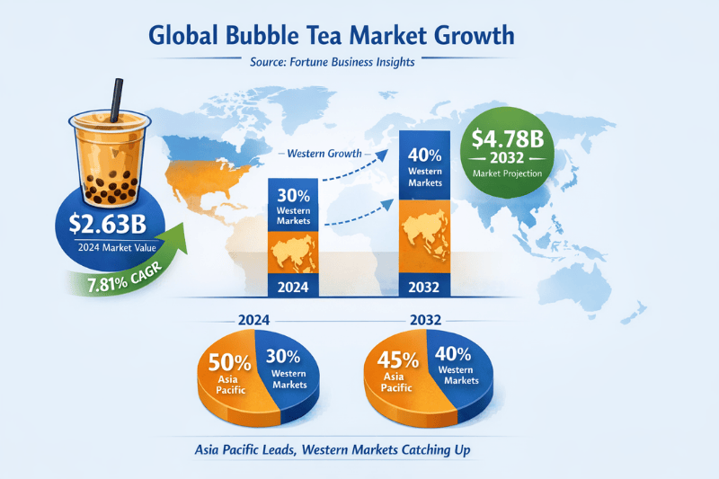 From Mixue to Mass Market: What the Milk Tea Boom Means for Franchised Boba Shops