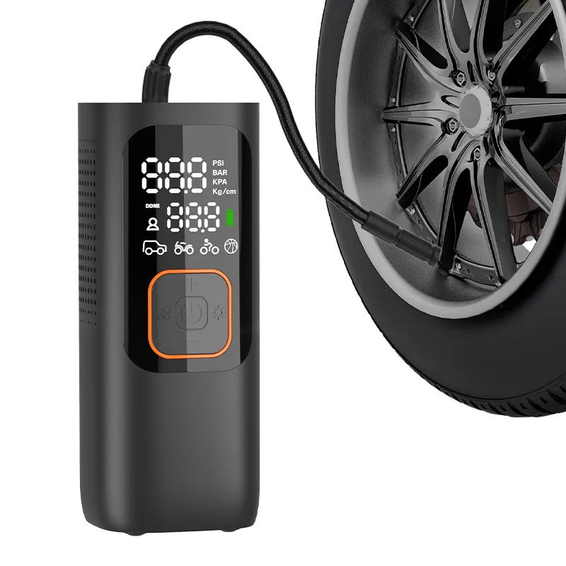 Orange Black customization car inflator