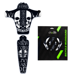 Bike Fender, Adjustable MTB Mud Guard, Front and Rear Compatible Mudguards, Easy to Install, Fits 26", 27.5", 29" Fat Tire Bikes