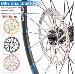 Bike parts Mountain bike brake rotor floating brake rotors 160mm 180mm 203mm mtb brake rotors