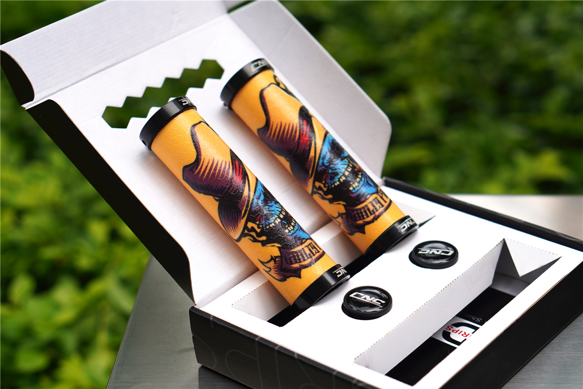 1 Pair MTB Bike Handle Bar Grip Silicone Non-Slip Mountain Bicycle Handlebar Grips Shock Absorption Silicone Bike Parts