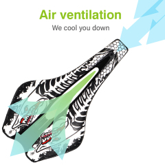 Bike Seat,Comfortable Bike Seat-Universal Replacement Bicycle Saddle-Waterproof Leather