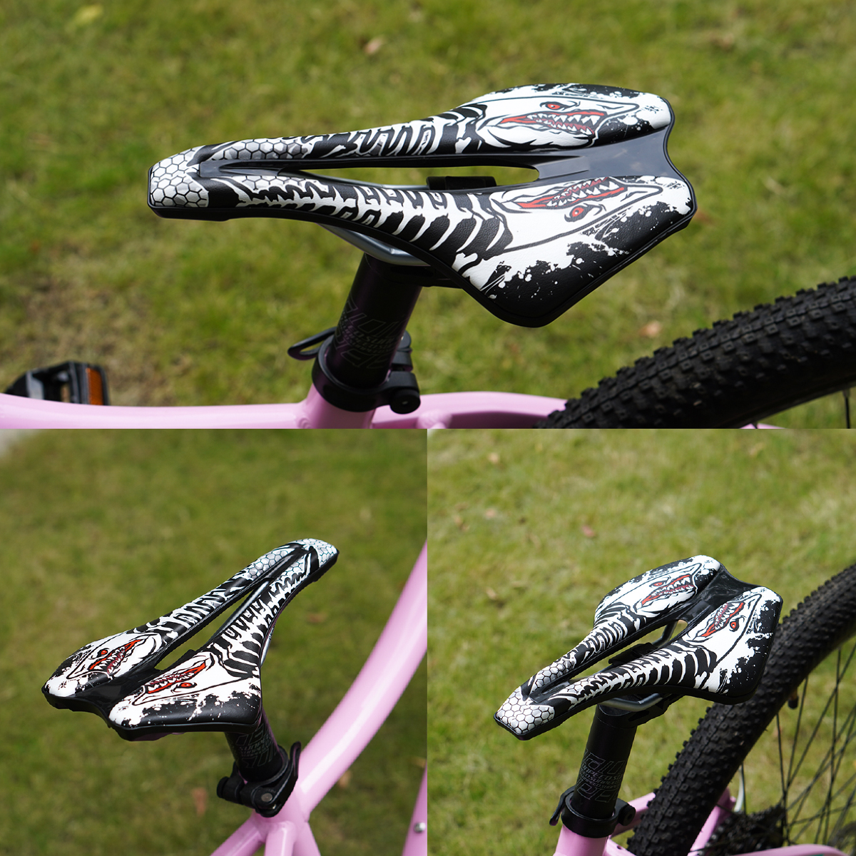 Bike Seat,Comfortable Bike Seat-Universal Replacement Bicycle Saddle-Waterproof Leather