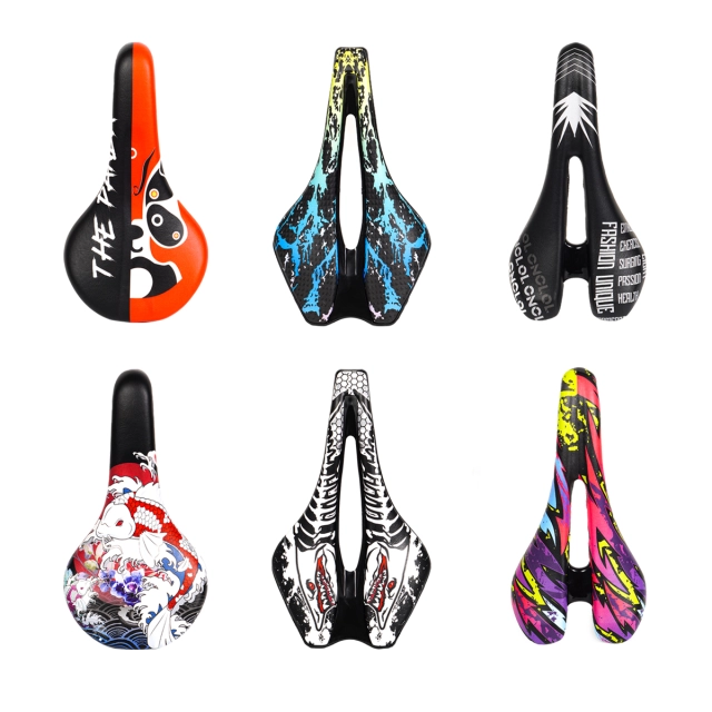 Bike Seat,Comfortable Bike Seat-Universal Replacement Bicycle Saddle-Waterproof Leather