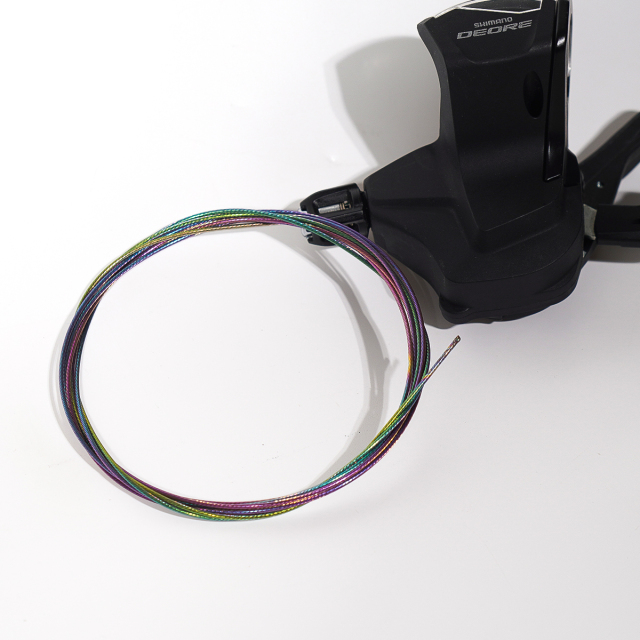 Bicycle Shifter Cable Rainbow Prevent Rust Front Rear MTB Bike Shift Gear Inner Line Road Cycling Shifting