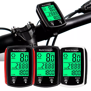Bike Computer,Waterproof Bicycle Bike Cycle Lcd Display Digital Computer Speedometer cycling computer Bicycle Accessories