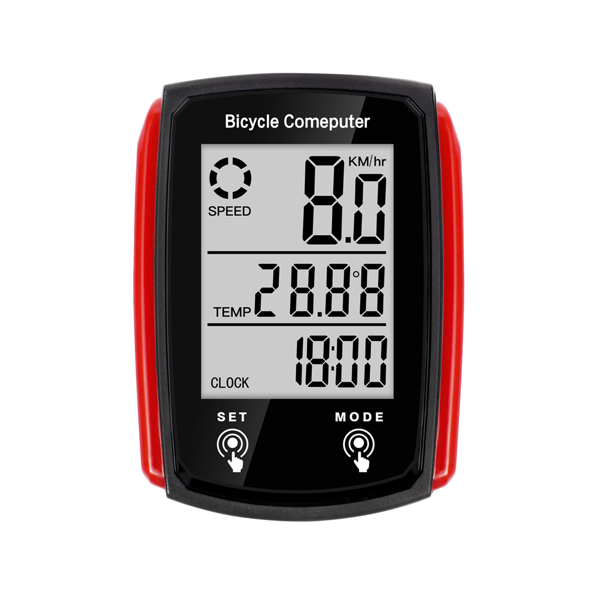 Bike Computer,Waterproof Bicycle Bike Cycle Lcd Display Digital Computer Speedometer cycling computer Bicycle Accessories