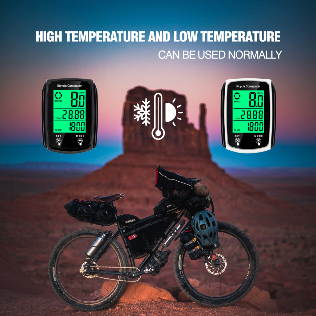 Bike Computer,Waterproof Bicycle Bike Cycle Lcd Display Digital Computer Speedometer cycling computer Bicycle Accessories