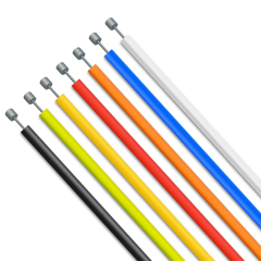 Universal 2X Pro Shift Kit |for Road, MTN, and Gravel Bike | SRAM and Shimano Shifter Compatible, Polished Stainless Cables