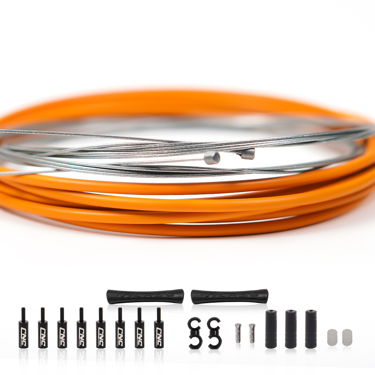 Universal 2X Pro Shift Kit |for Road, MTN, and Gravel Bike | SRAM and Shimano Shifter Compatible, Polished Stainless Cables