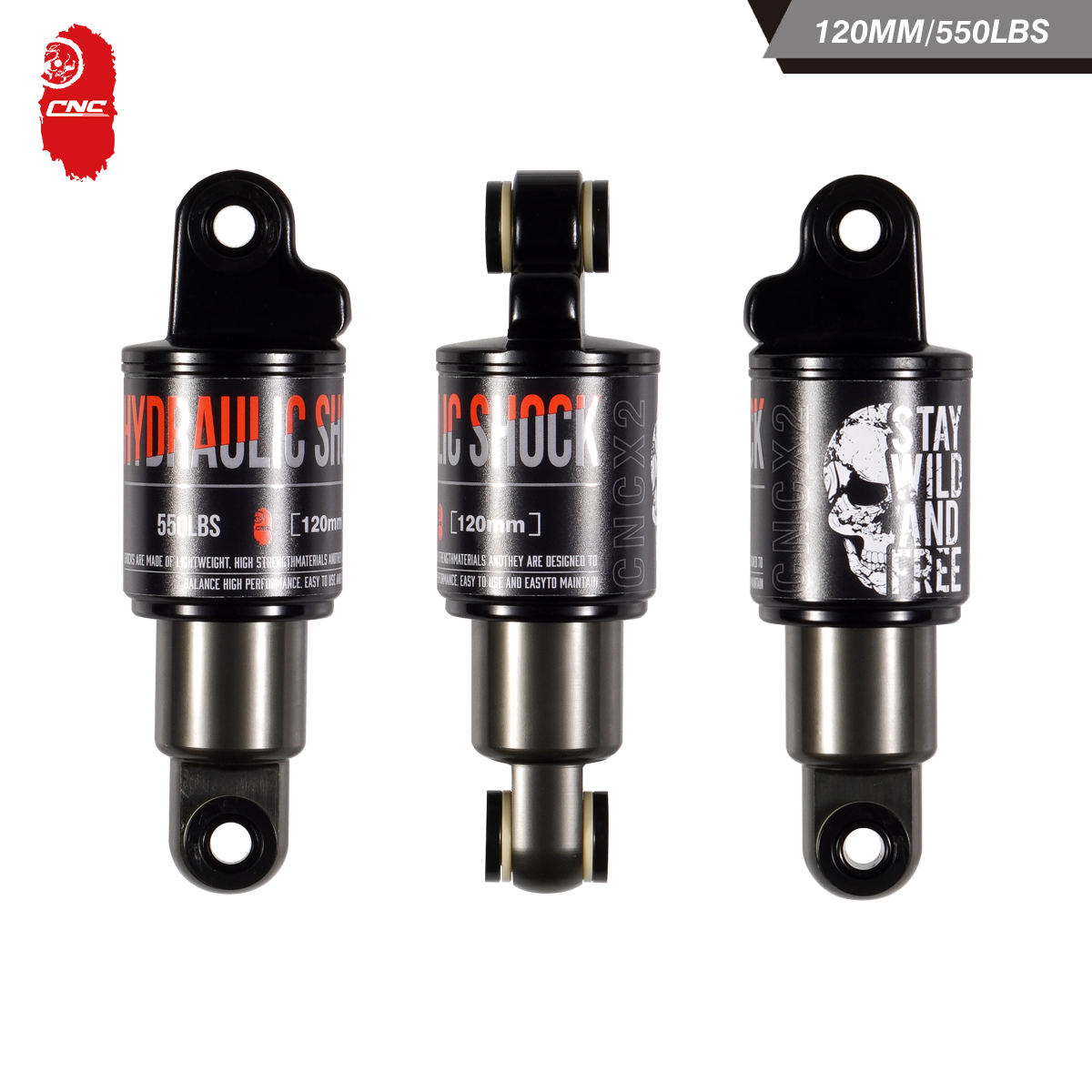 Bike parts Bike Hydraulic Rear Shock Absorbers 120 125 150 165 185 190 200MM MTB Bike kindshock Mountain Bicycle rear shock