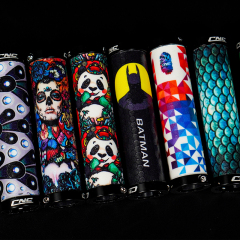 1Pair 3D Silicone Cycling Bicycle Grips Outdoor MTB Mountain Bike Handlebar Grips Cover Anti-slip Strong Support Grips Bike Part