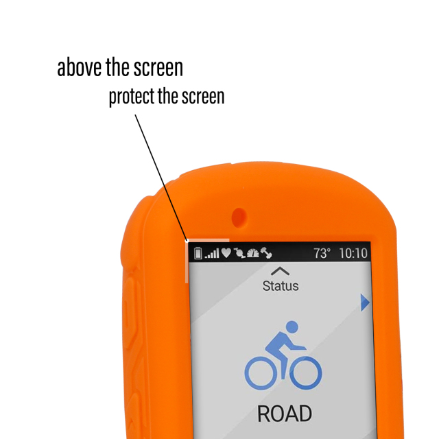 Garmin Edge 530 830 Ultimate Protection Bundle Molded Silicone Protective Case,Garmin Edge 830 Silicone Case