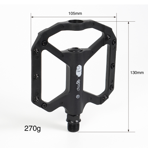 Bicycle parts Bicycle Cycling Bike Pedals, Nylon Antiskid Durable Mountain Bike Pedals Road Bike Hybrid Pedals for 9/16 inch