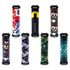 1Pair 3D Silicone Cycling Bicycle Grips Outdoor MTB Mountain Bike Handlebar Grips Cover Anti-slip Strong Support Grips Bike Part