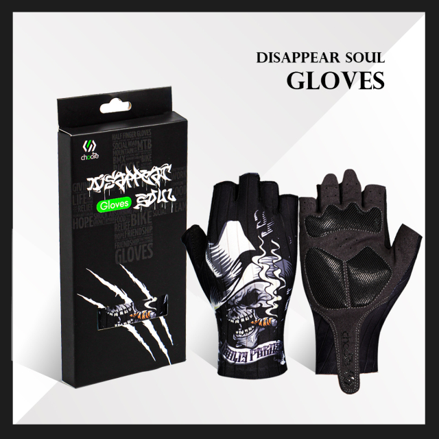 HOT Cycling Anti-slip Anti-sweat Men Women Half Finger Gloves Breathable Anti-shock Sports Gloves Bike Glove Bicycle Accessories