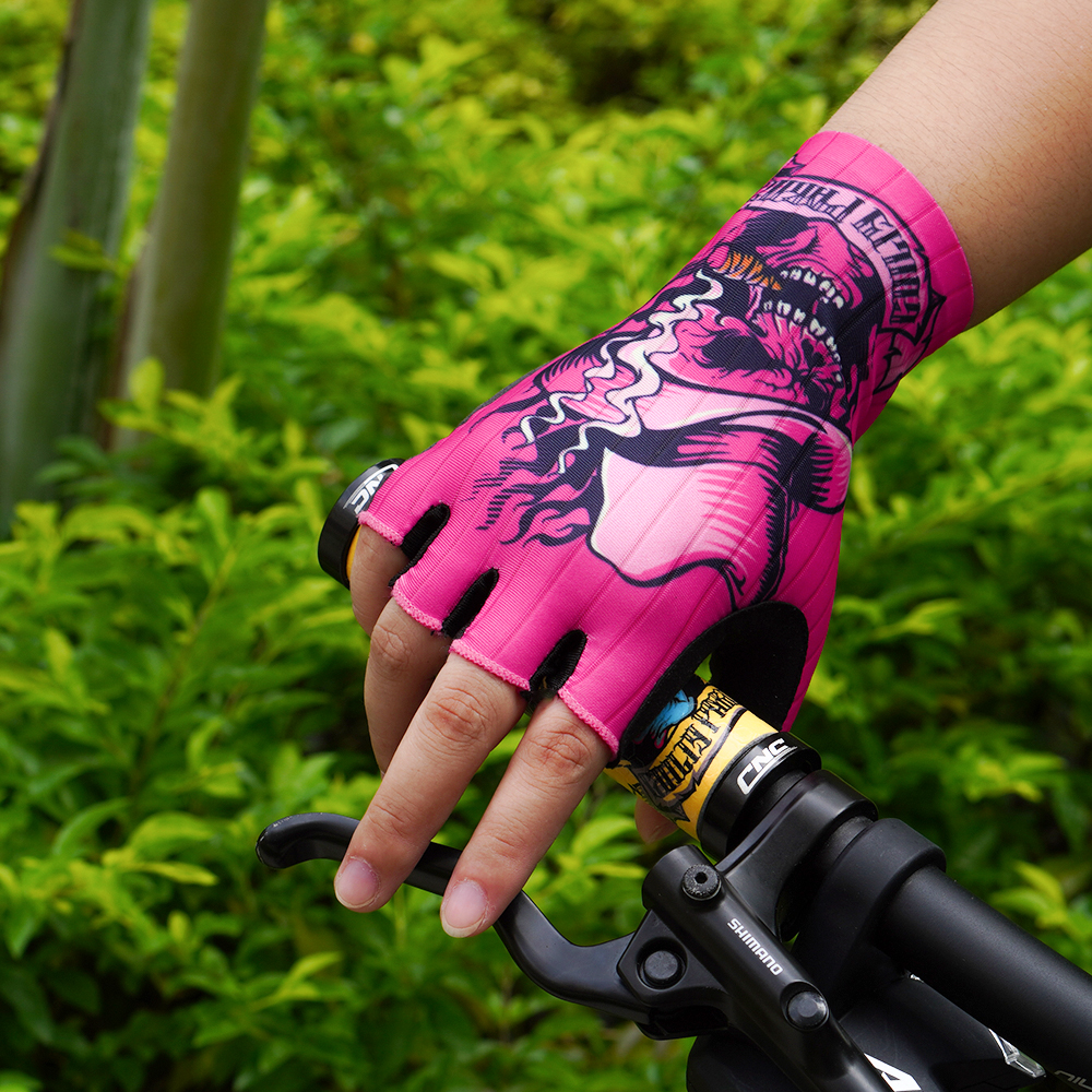 HOT Cycling Anti-slip Anti-sweat Men Women Half Finger Gloves Breathable Anti-shock Sports Gloves Bike Glove Bicycle Accessories
