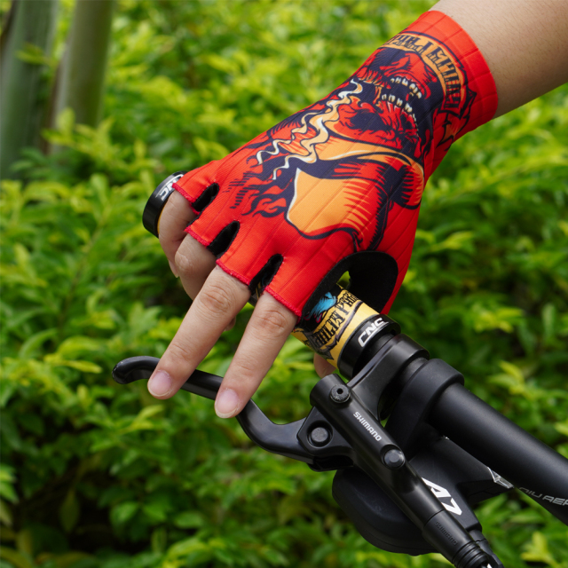 HOT Cycling Anti-slip Anti-sweat Men Women Half Finger Gloves Breathable Anti-shock Sports Gloves Bike Glove Bicycle Accessories