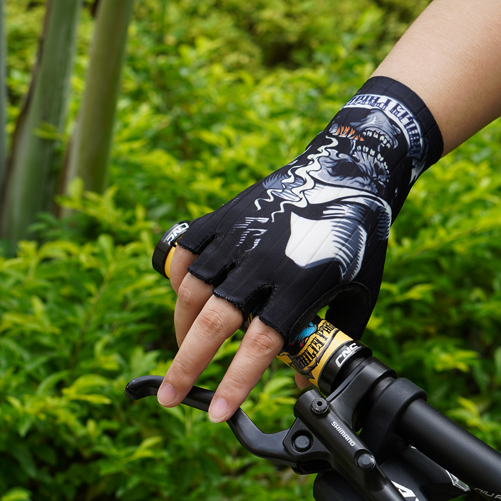 HOT Cycling Anti-slip Anti-sweat Men Women Half Finger Gloves Breathable Anti-shock Sports Gloves Bike Glove Bicycle Accessories
