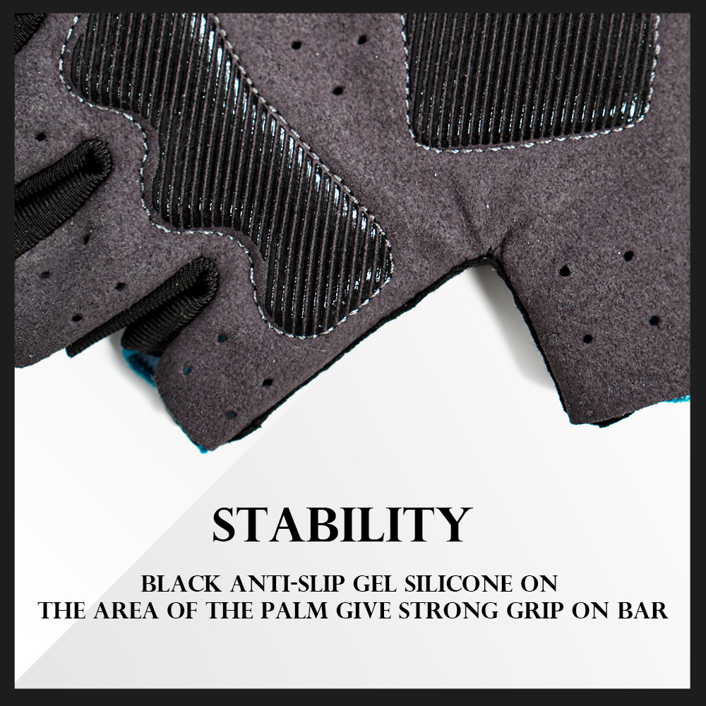 HOT Cycling Anti-slip Anti-sweat Men Women Half Finger Gloves Breathable Anti-shock Sports Gloves Bike Glove Bicycle Accessories