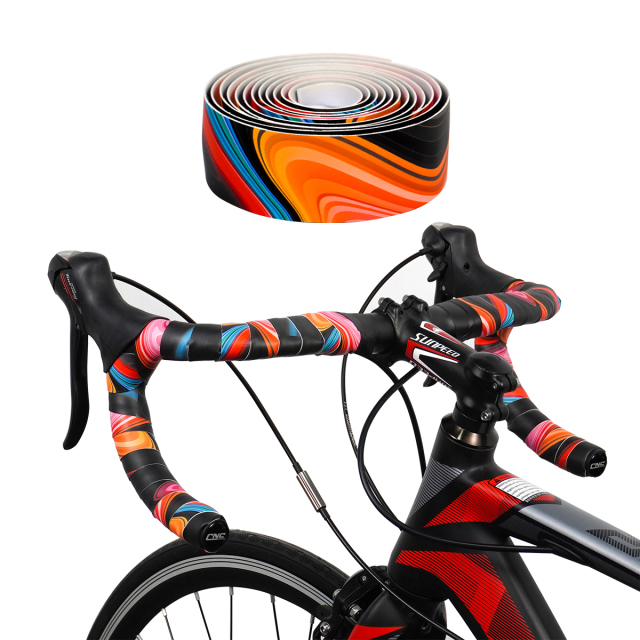 Bicycle Handlebar Tape - Road Bike Cycling Handle Bar Wrap Tape 2PCS per Set