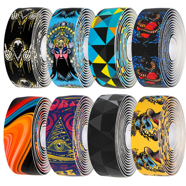Bicycle Handlebar Tape - Road Bike Cycling Handle Bar Wrap Tape 2PCS per Set