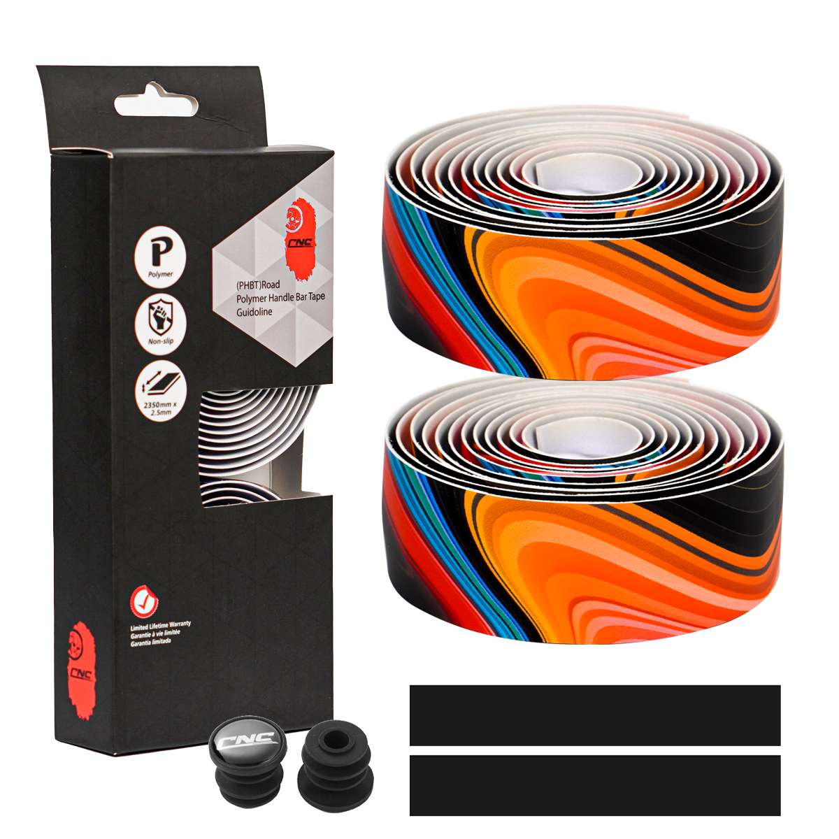 Bicycle Handlebar Tape - Road Bike Cycling Handle Bar Wrap Tape 2PCS per Set