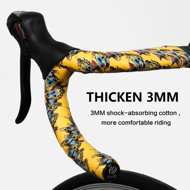 Bicycle Handlebar Tape - Road Bike Cycling Handle Bar Wrap Tape 2PCS per Set