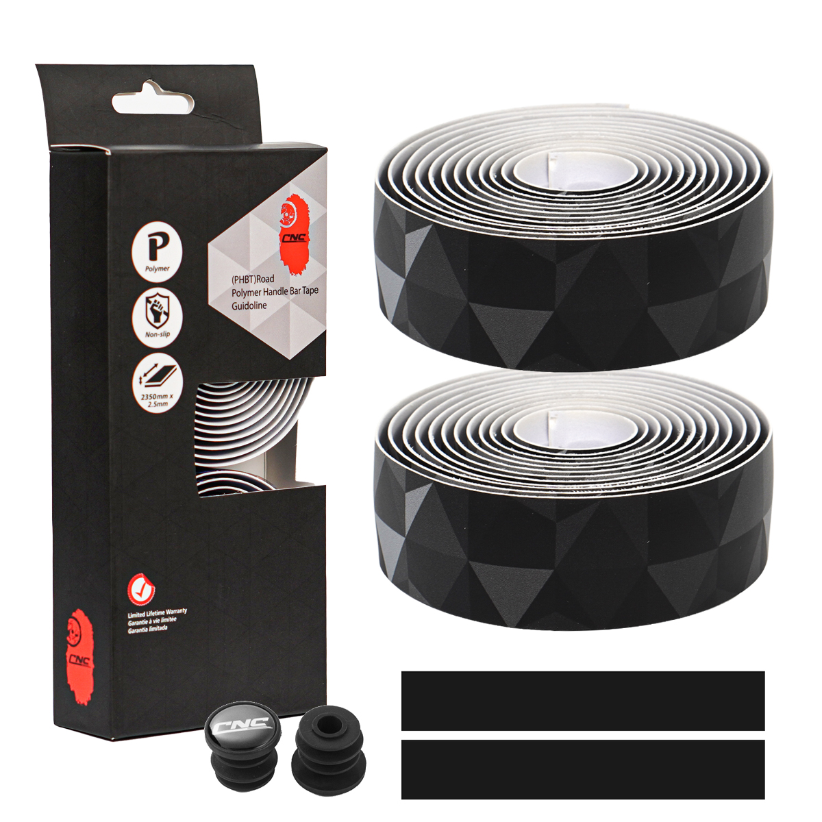 Bicycle Handlebar Tape - Road Bike Cycling Handle Bar Wrap Tape 2PCS per Set