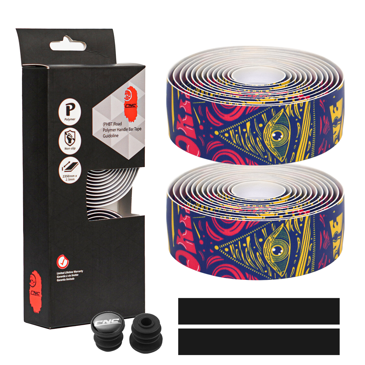 Bicycle Handlebar Tape - Road Bike Cycling Handle Bar Wrap Tape 2PCS per Set