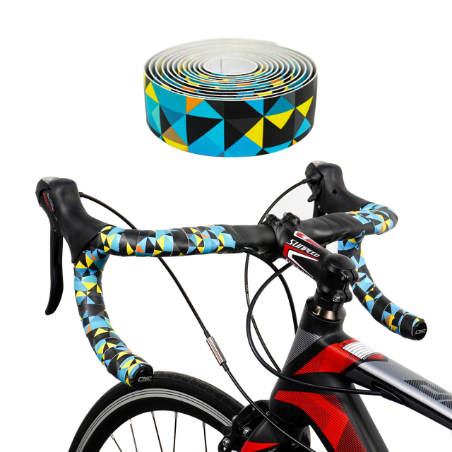 Bicycle Handlebar Tape - Road Bike Cycling Handle Bar Wrap Tape 2PCS per Set