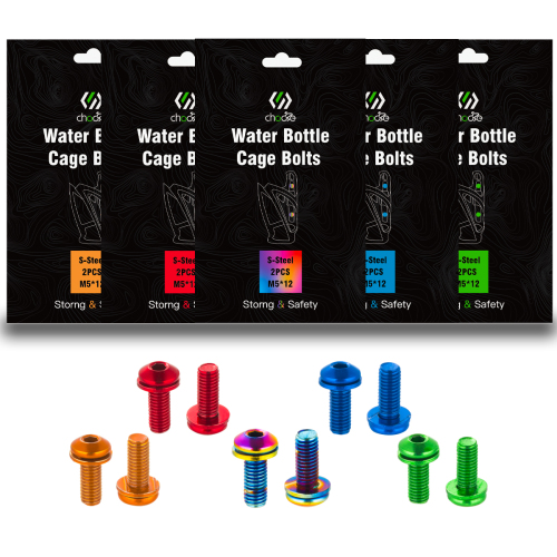 Bicycle Crank Arm Bolt Steel Screw M6x18mm Crankset Screw 2pcs