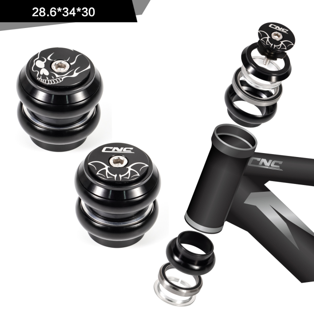 CNC Bike Headset，34mm 1-1/8" Bicycle Headset for Mountain Bike/MTB Road Bike.