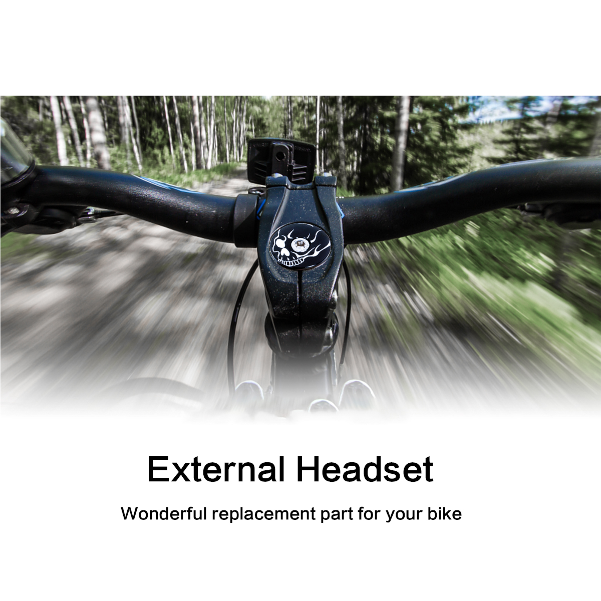 CNC 1-1/8" Bike Headset，44mm Bicycle Headset for Mountain Bike/MTB Road Bike