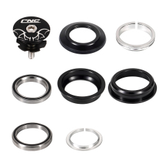 CNC 1-1/8" Bike Headset，44mm Bicycle Headset for Mountain Bike/MTB Road Bike
