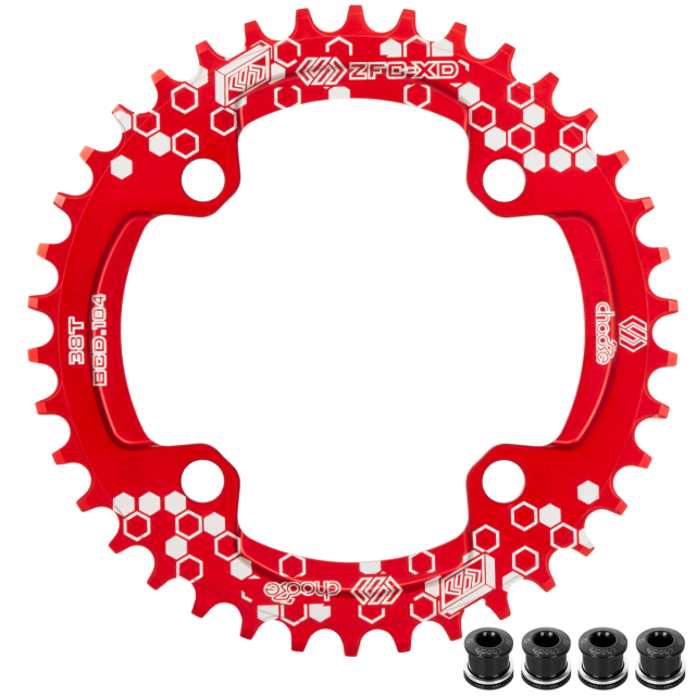 MTB Mountain bike 104BCD 30T 32T 34T 36T 38T crankset Tooth plate Parts 104BCD Round Narrow Wide Chain Ring