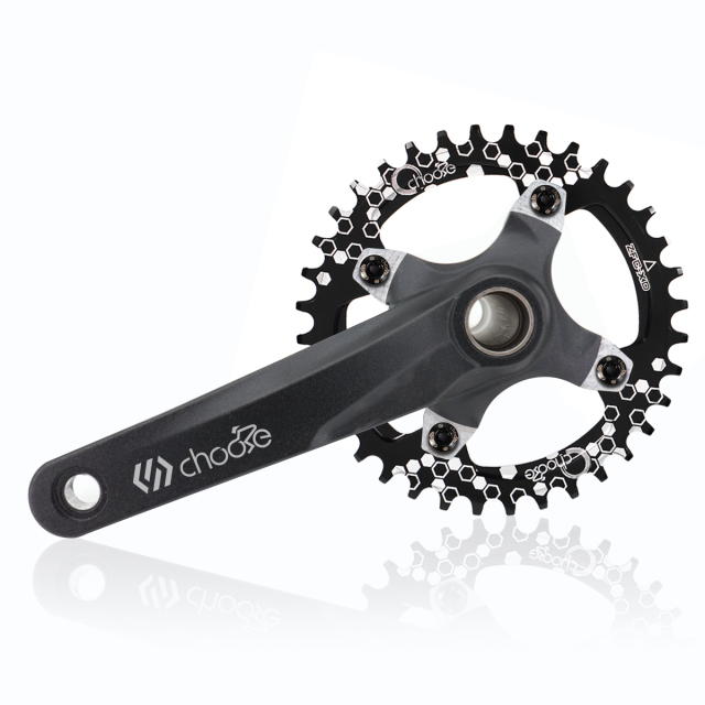 MTB Mountain bike 104BCD 30T 32T 34T 36T 38T crankset Tooth plate Parts 104BCD Round Narrow Wide Chain Ring