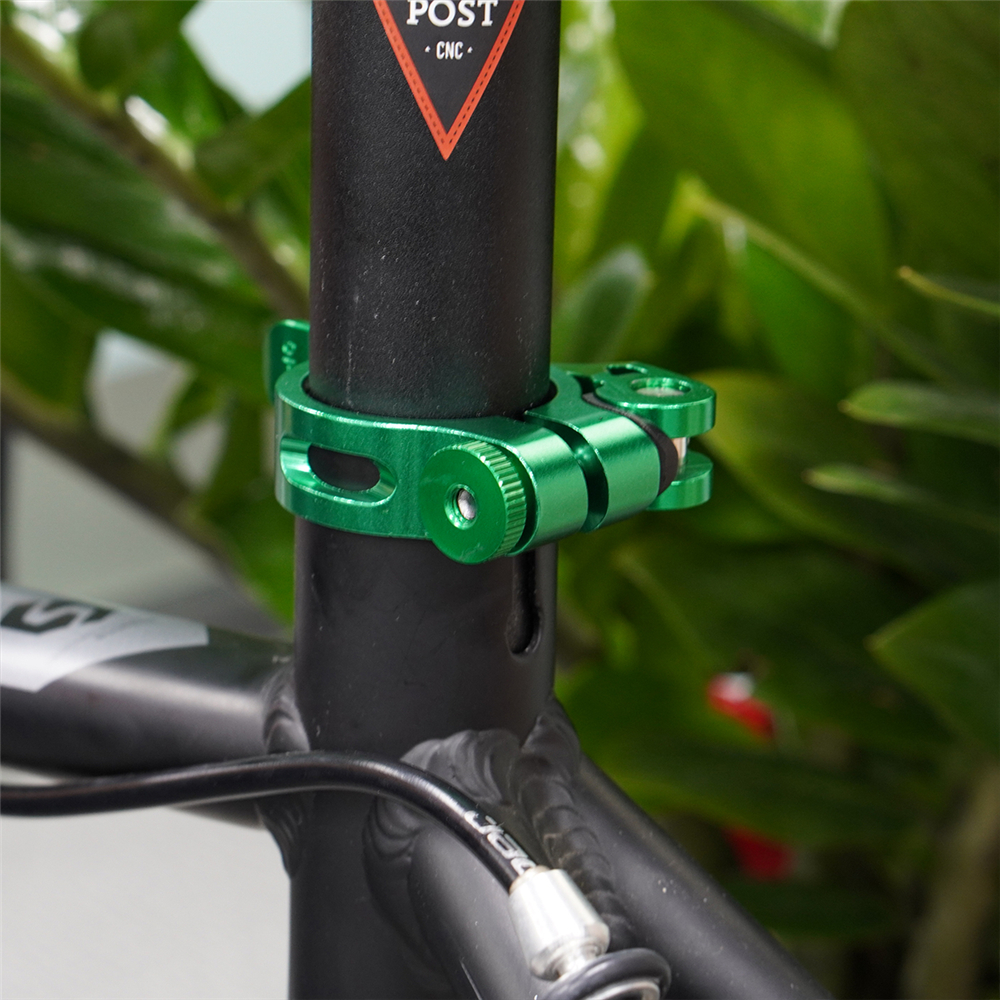 31.8/34.9mm Alloy Bike Seat Clamp Aluminium Quick Release Mountain MTB BMX Road Bike bicycle Seatpost Clamp