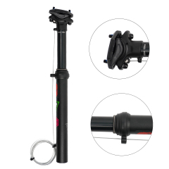 Bike 7075 Alloy seat post Adjustable Seatpost 30.9/31.6mm Remote Control Dropper Seatpost Internal Routing/External routing