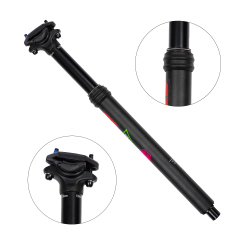 Bike 7075 Alloy seat post Adjustable Seatpost 30.9/31.6mm Remote Control Dropper Seatpost Internal Routing/External routing