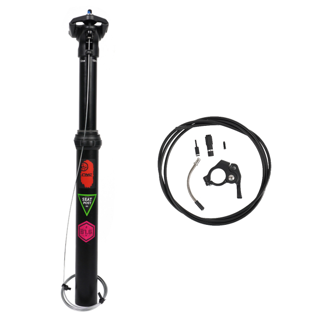 Bike 7075 Alloy seat post Adjustable Seatpost 30.9/31.6mm Remote Control Dropper Seatpost Internal Routing/External routing