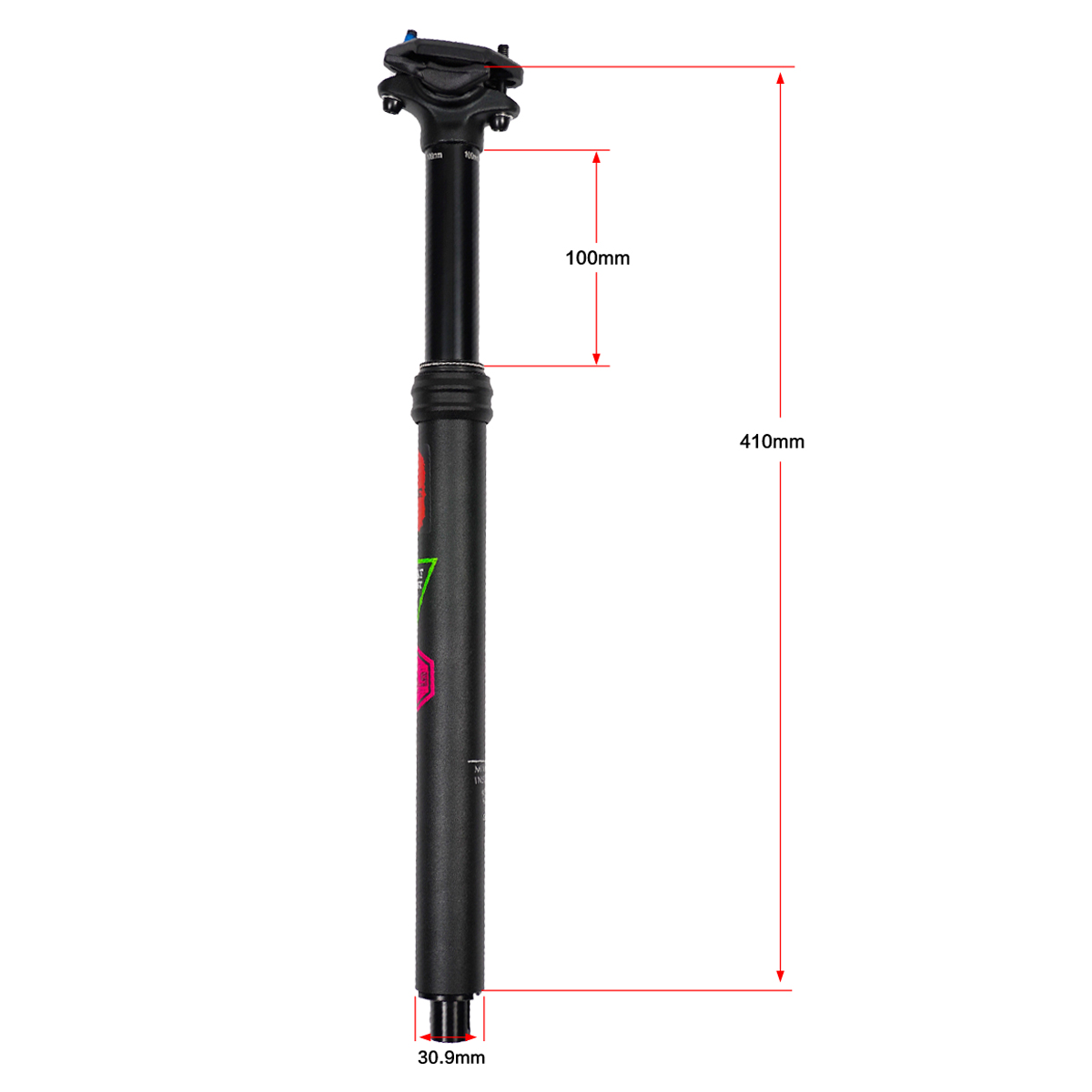 Bike 7075 Alloy seat post Adjustable Seatpost 30.9/31.6mm Remote Control Dropper Seatpost Internal Routing/External routing
