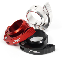 Bike Parts 40.8mm Bike Seat Clamp Aluminium Quick Release Folding Bike bicycle Seatpost Clamp