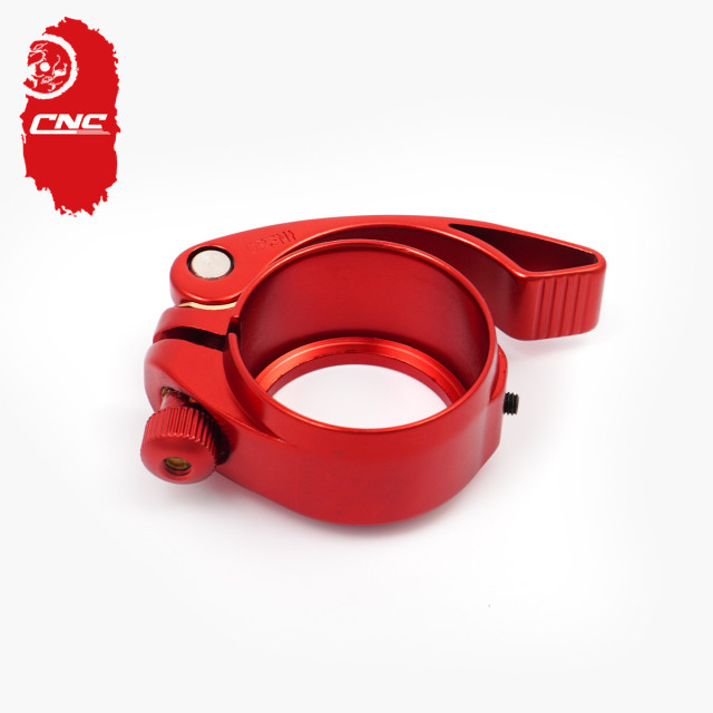 Bike Parts 40.8mm Bike Seat Clamp Aluminium Quick Release Folding Bike bicycle Seatpost Clamp