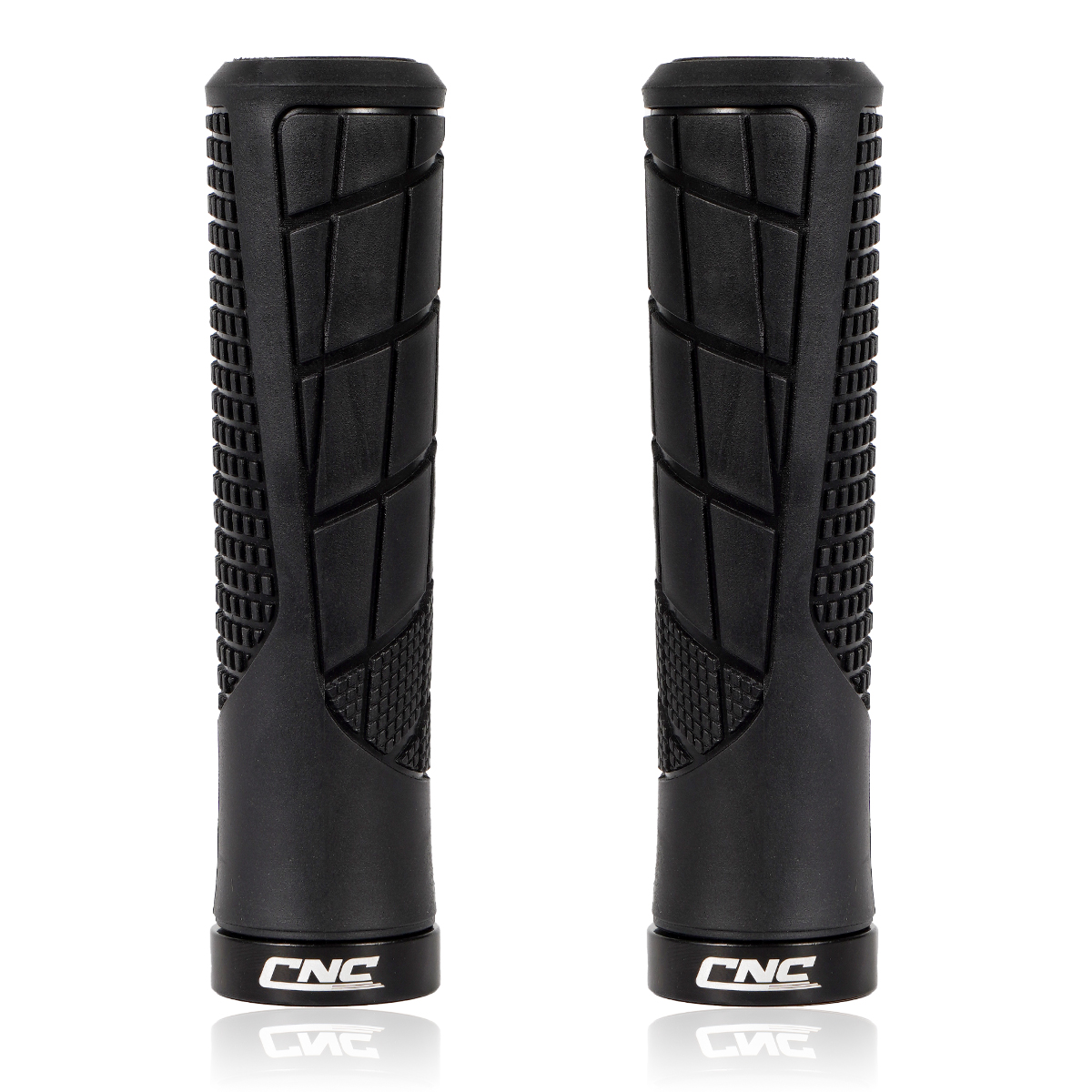 Bike Handlebar Grips, Single Lock-on Bike Grips, Professional Mountain Bicycle Handlebar Locking Grips