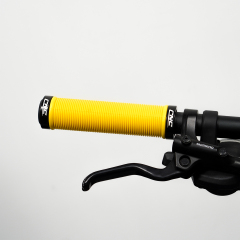 MTB Grips Ultralight Soft Bicycle Handlebar Cover Anti-skid 3D Alloy Bilateral With Dust Plug Bike Accessories