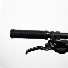 MTB Grips Ultralight Soft Bicycle Handlebar Cover Anti-skid 3D Alloy Bilateral With Dust Plug Bike Accessories