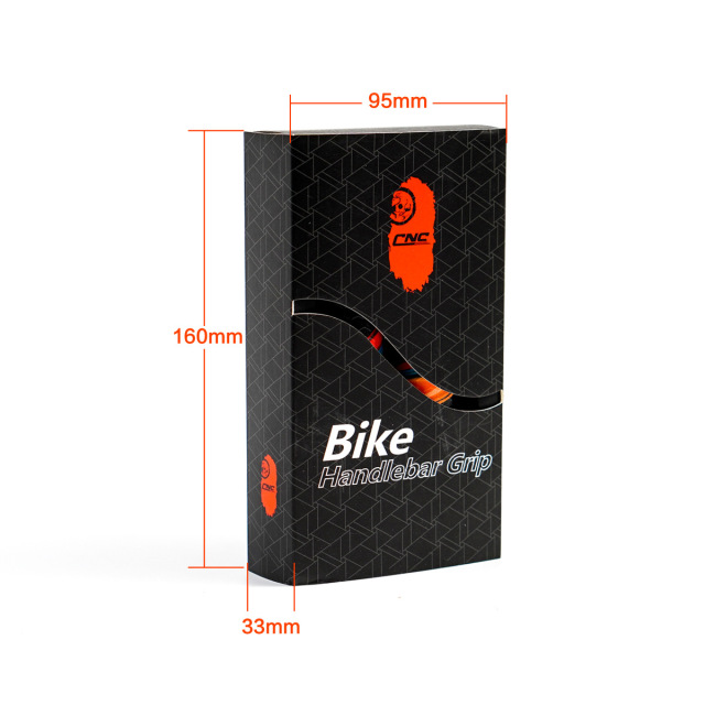 Bike Handlebar Grips, Single Lock-on Bike Grips, Professional Mountain Bicycle Handlebar Locking Grips