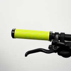 MTB Grips Ultralight Soft Bicycle Handlebar Cover Anti-skid 3D Alloy Bilateral With Dust Plug Bike Accessories