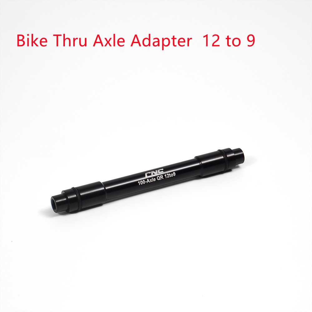 Bike parts 12mm to 9mm Thru axle Adapter Front Quick Release Wheel Hub Conversion Adapter thru axle fork mount